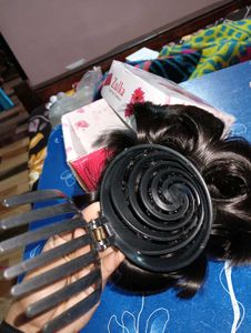 Hair Bun Extension Piece - black