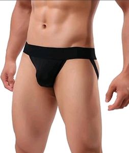 Men's Black Jockstrap