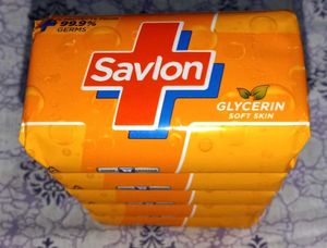 Savlon Glycerin Soap - Pack of 5