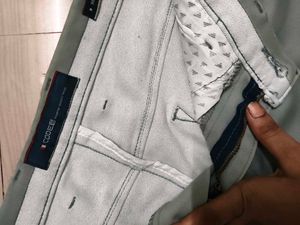 Men's Light Blue Casual Pants