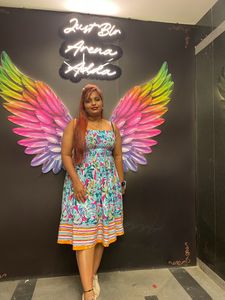 Perfect dress for outing with comfort