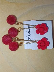 Funky Drop Earrings - Set of 3!