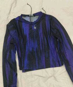 sheer crop top