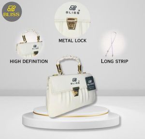 Stylish White Bliss Handbag