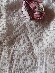 Elegant Pink Printed Kurta Set with Lace Jacket