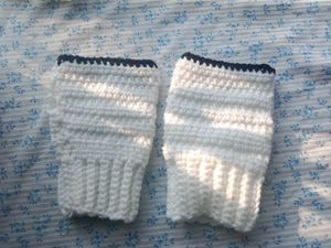 Handmade Crochet Star Arm Warmers