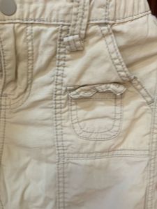 Casual Beige Cargo Pants