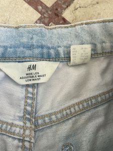 Light Wash Cargo Jeans