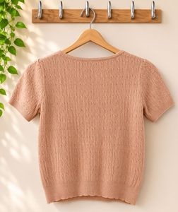 Cozy V-Neck Knit Top