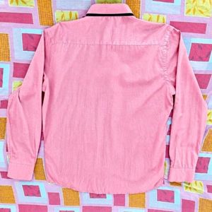 Men's Coral Long Sleeve Shirt