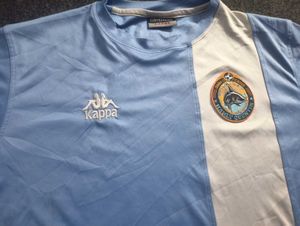 Kappa Blue &amp; White Striped T-Shirt