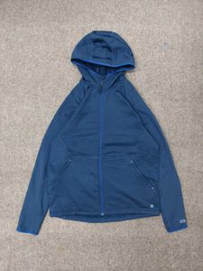 Mountain Hardwear Blue Full Zip Hoodie