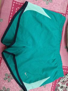 blue nike sports shorts