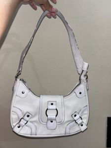 White Handbag