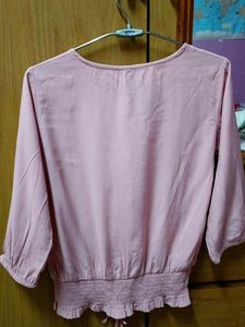 Casual Modern Pink Top .