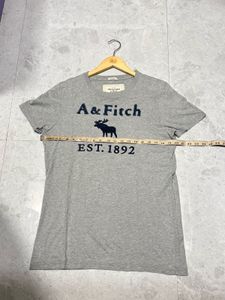 Abercrombie &amp; Fitch Grey Graphic T-Shirt