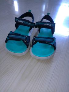 Campus Teal &amp; Blue Sports Sandals