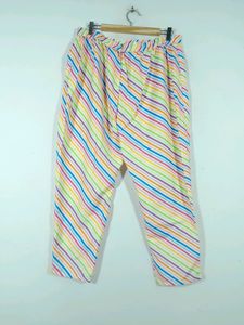 White &amp; Multicolor Printed Kurta Set (Women)