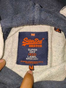 Superdry Orange Label Vintage Logo Hoodie