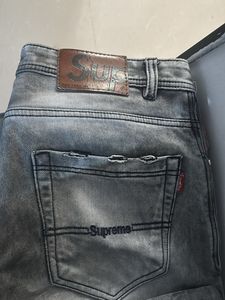 Supreme Grey Denim Jeans