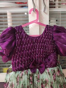 Beautiful Floral Party Dress
