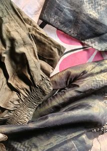Elegant Floral pakistani Kurta Set with Dupatta