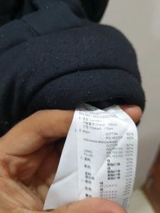 Men's Black Puffer Vest jacket, thick and good qua