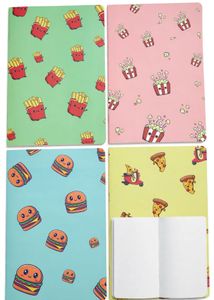 Papboo Original Set of 4 A5 Notebooks - Pizza Burg