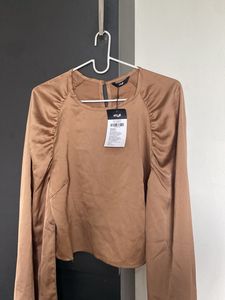Stylish Brown Top - New with Tags!