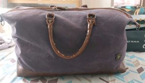 Stylish Vintage Canvas Duffle Bag