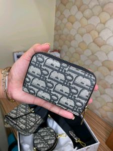 Dior Monogram Shoulder Bag Set