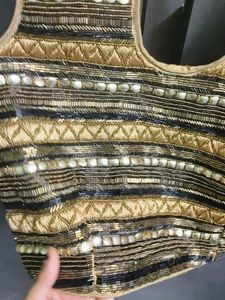 Embellished Ethnic Blouse with saree