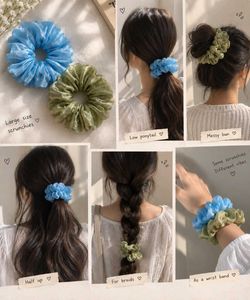 2 PCS Women Scrunchies &amp; Hair accessories Set
