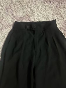 y2k low waist black trouser