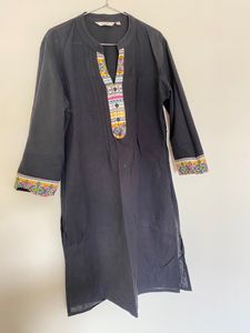 Black Kurta