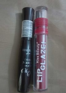Kiss Beauty Lip Glaze &amp; Brow Mascara