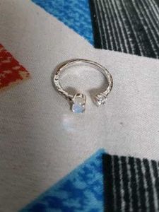 GIVA Silver Bold Ring