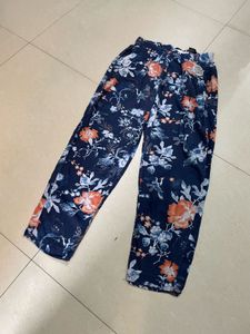 H&amp;M Viscose Floral Print Lounge Pants