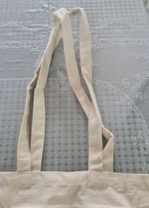 Brandnew offwhite Rubber printed  Canvas Tote bag