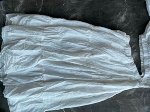 White soft Dress