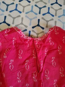 Beautiful Pink Kurta Set with Dupatta
