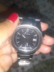 Elegant Stainless Steel Watch
