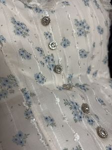 Cute Floral Corset Top