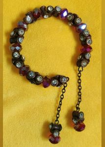 Sparkling Red & Crystal Bracelet