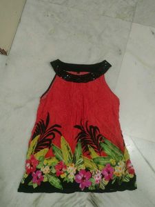 y2k Vibrant Floral and pink cheetah  Print