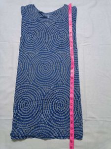 Blue Swirl Print Co-ord Set