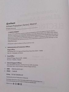Physics DC PANDEY JEE Mains And Advanced Electrici
