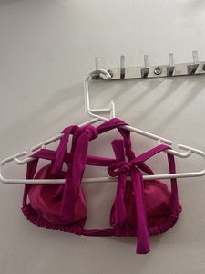 Vibrant Pink Bikini Top