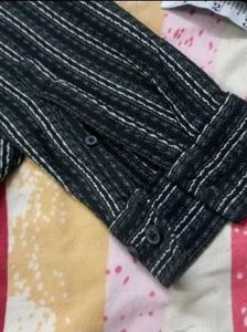 Striped Button-Down Shirt