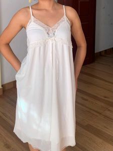 Vintage Lace Slip Nightgown